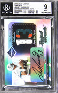 2003 Leaf Limited Threads Jersey Numbers Dan Marino /13 BGS 9