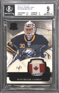 2011-12 The Cup Black Laundry Tags Ryan Miller 1/1 BGS 9