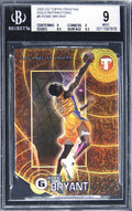 2002-03 Topps Pristine Kobe Bryant Gold Refractor /99 BGS 9