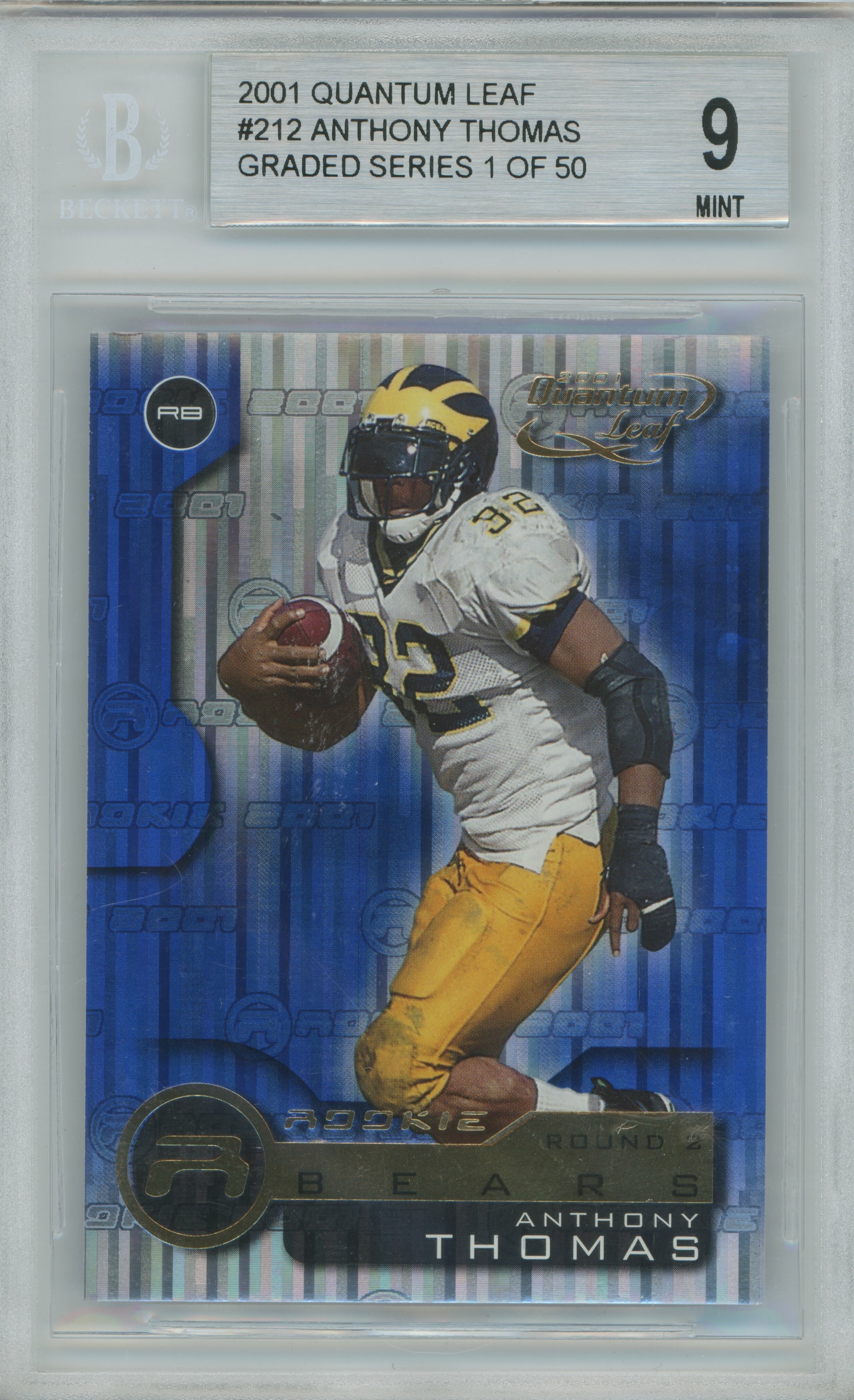 2001 Quantum Leaf RC Anthony Thomas BGS 9