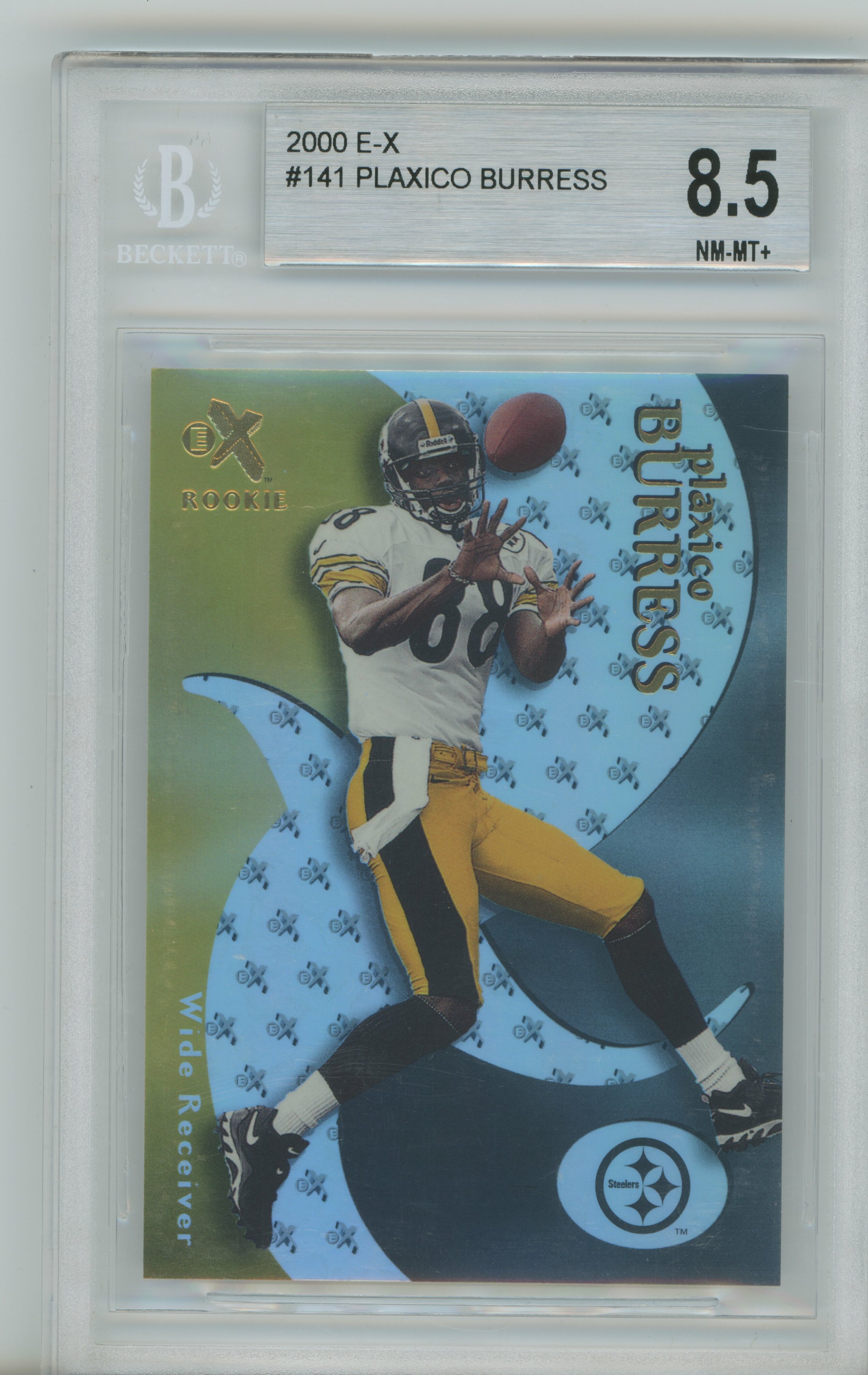 2000 E-X RC Plaxico Burress BGS 8.5