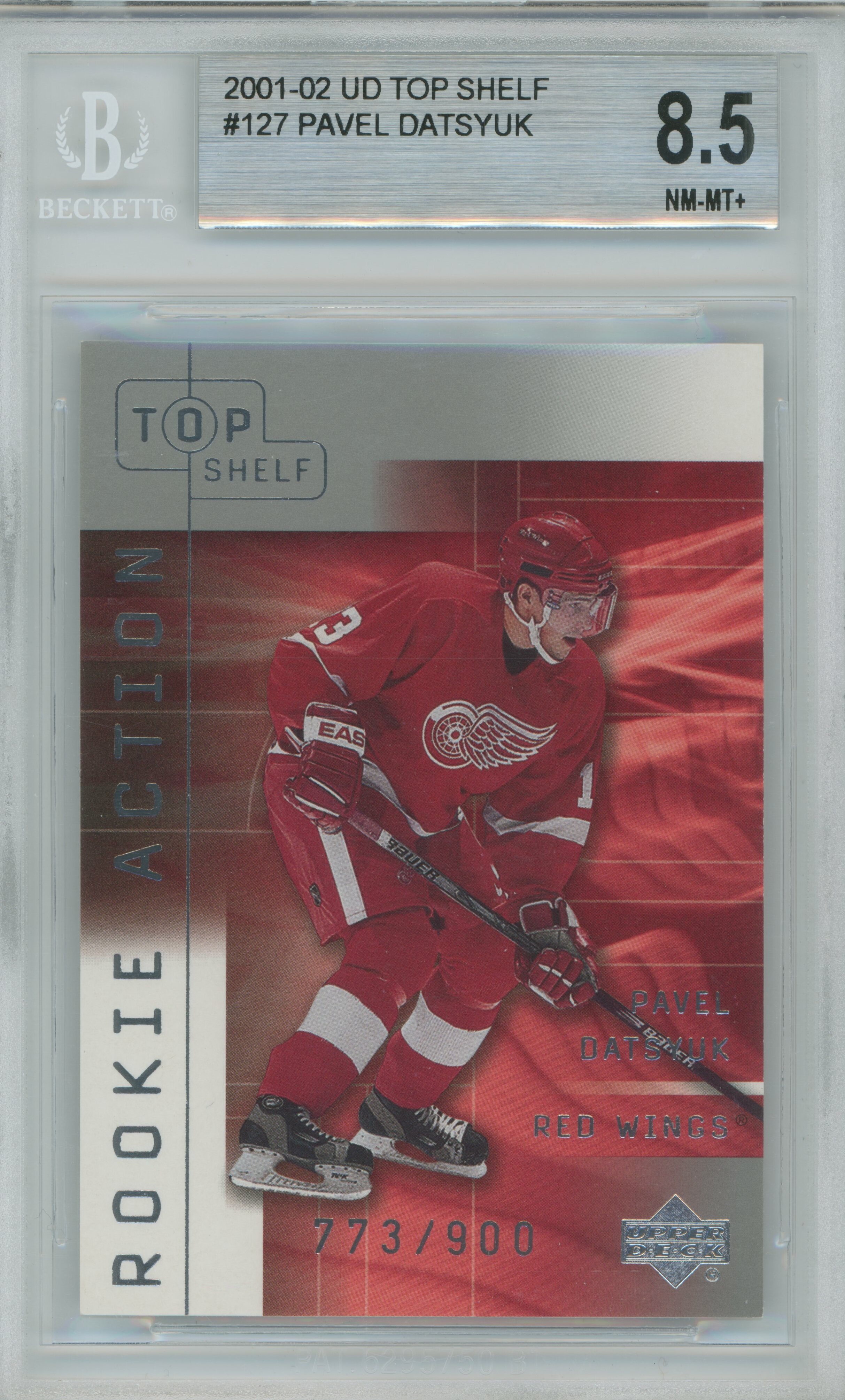 2001-02 Top Shelf RC Pavel Datsyuk BGS 8.5