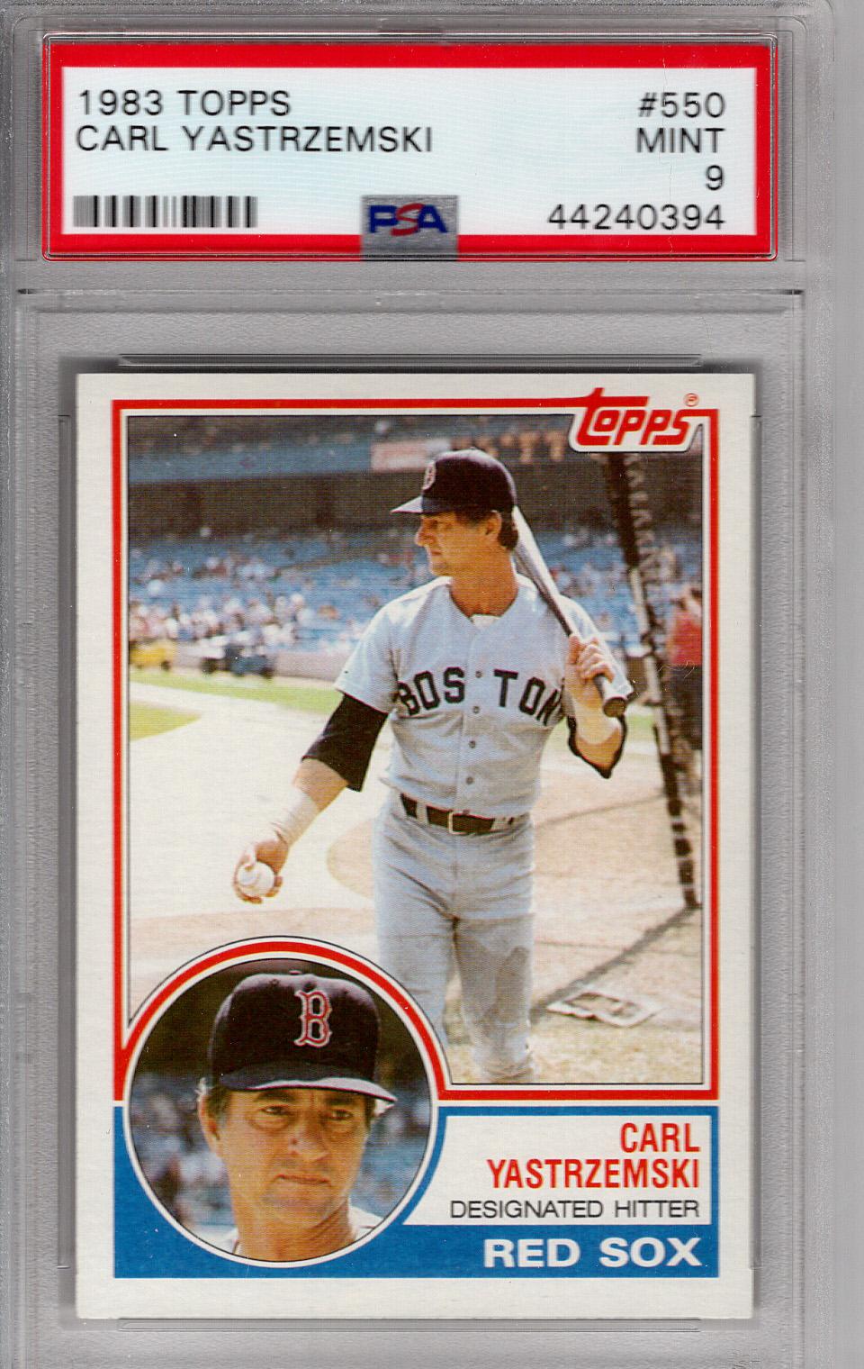 1983 Topps Carl Yastrzemski PSA 9