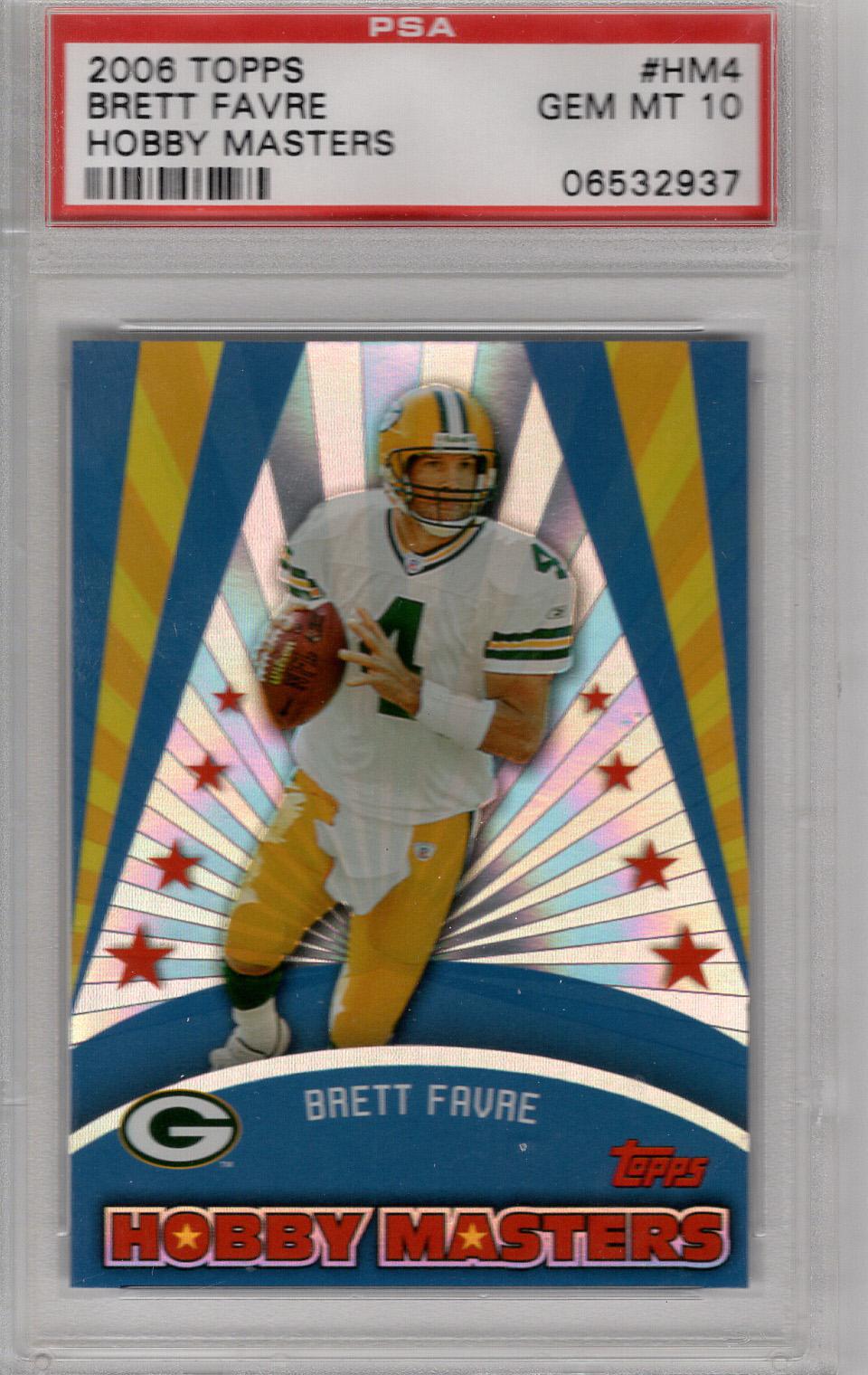 2006 Topps Hobby Masters Brett Favre PSA 10