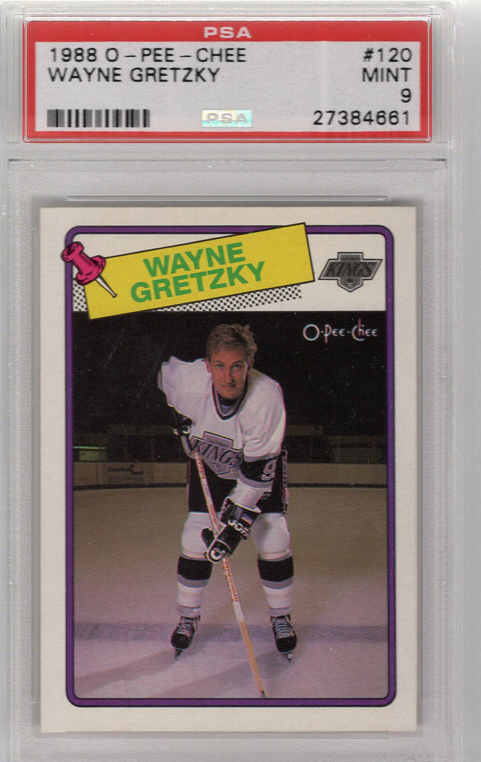 1988-89 O-Pee-Chee Wayne Gretzky PSA 9