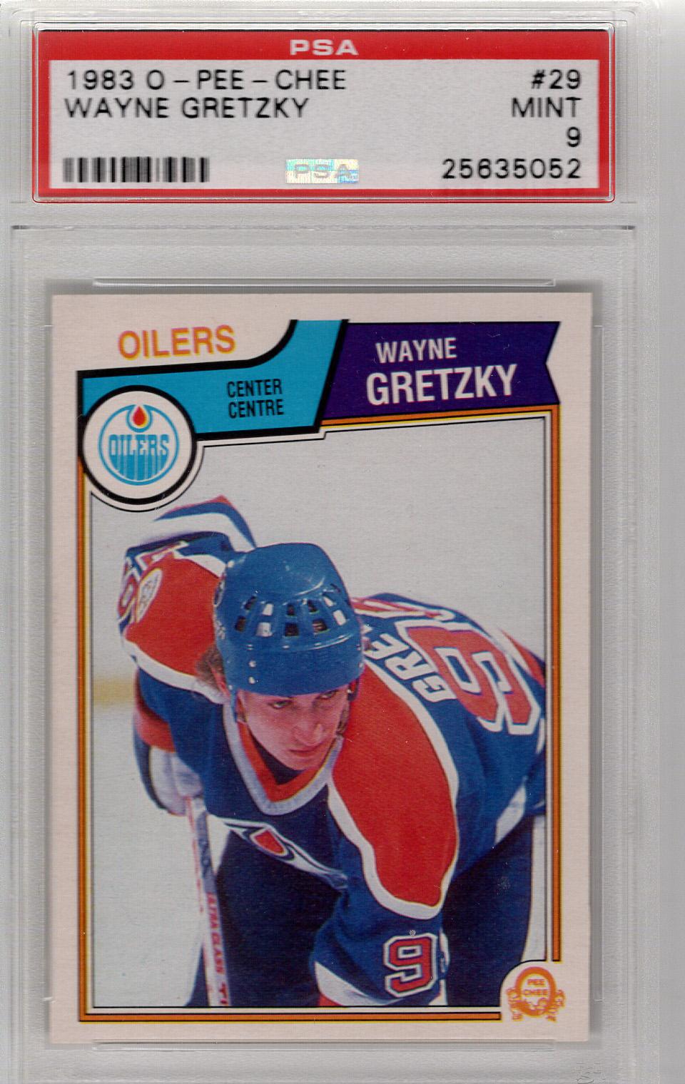 1983-84 O-Pee-Chee Wayne Gretzky PSA 9