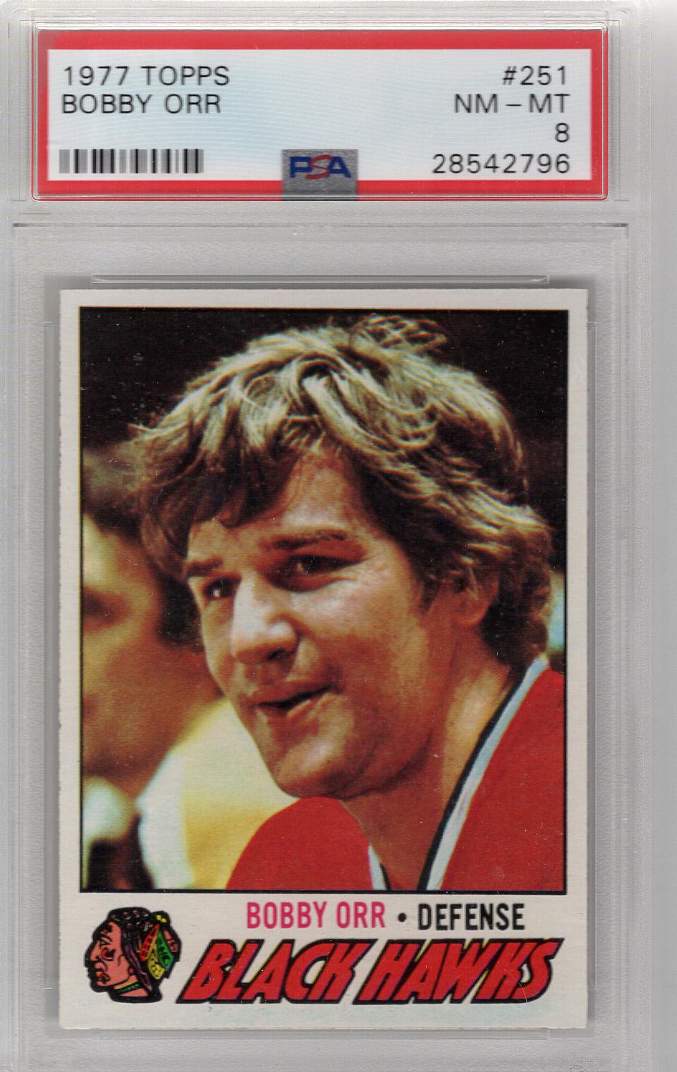 1977-78 Topps Bobby Orr PSA 8