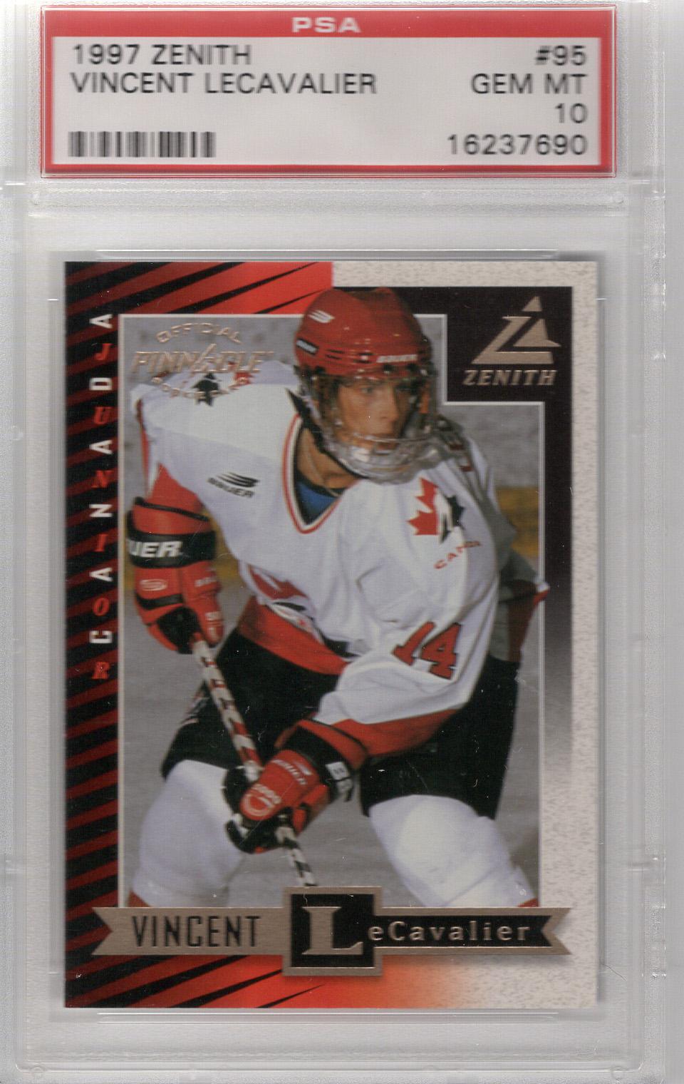 1997-98 Zenith RC Vincent Lecavalier PSA 10