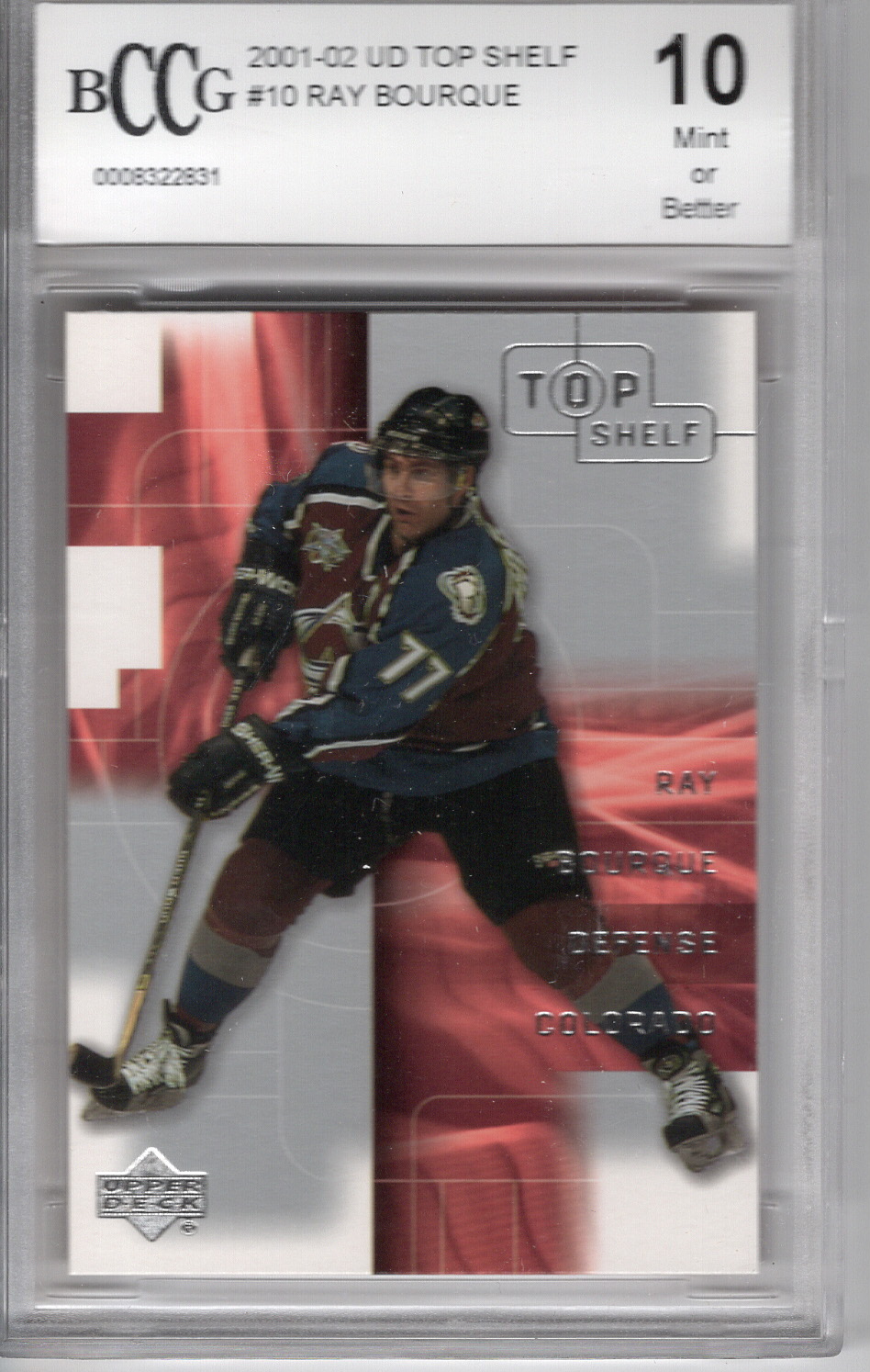 2001-02 Top Shelf Ray Bourque BCCG 10