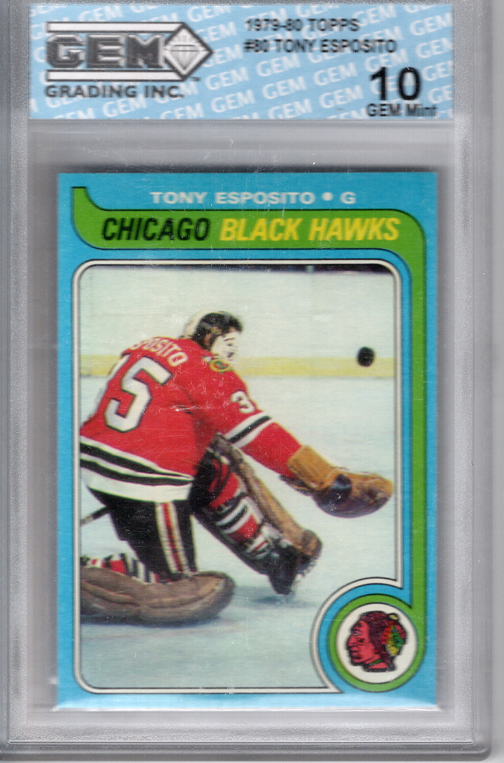 1979-80 Topps Tony Esposito GEM 10