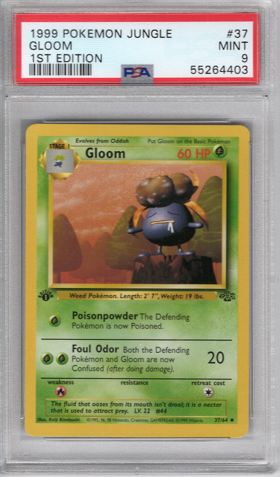 1999 Jungle First Edition Gloom PSA 9