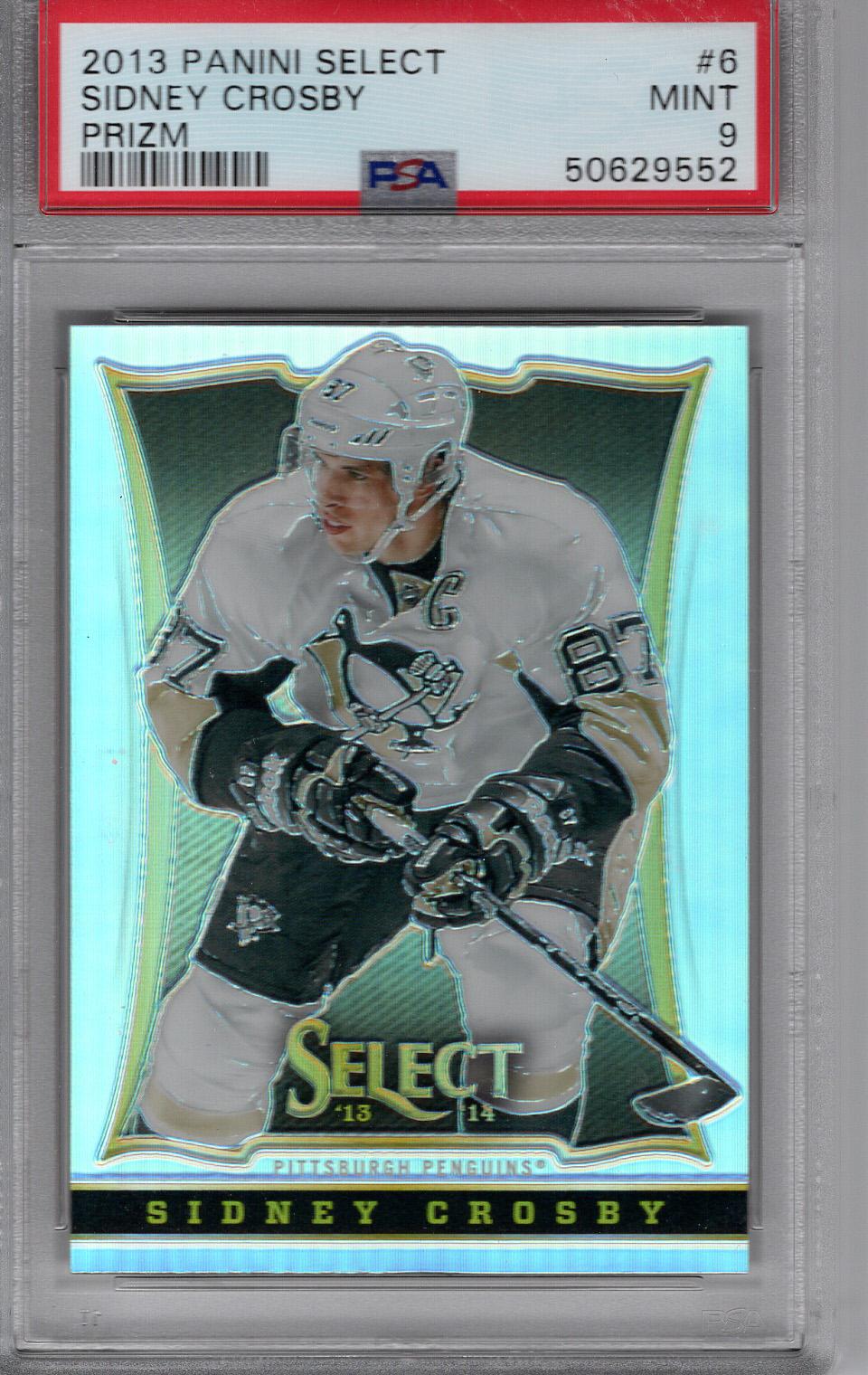 2013-14 Select Prizm Sidney Crosby PSA 9
