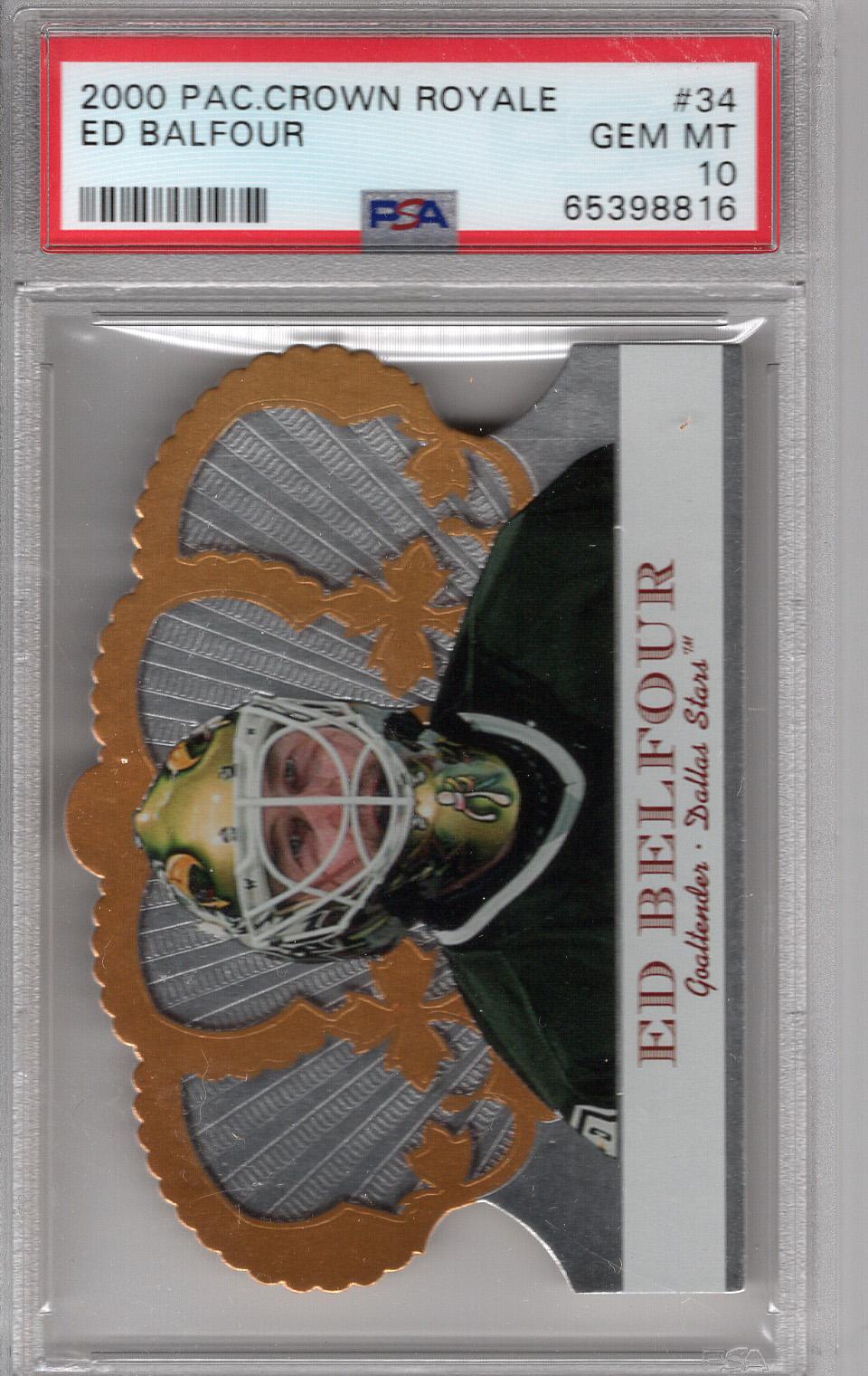 2000-01 Crown Royale Ed Belfour PSA 10