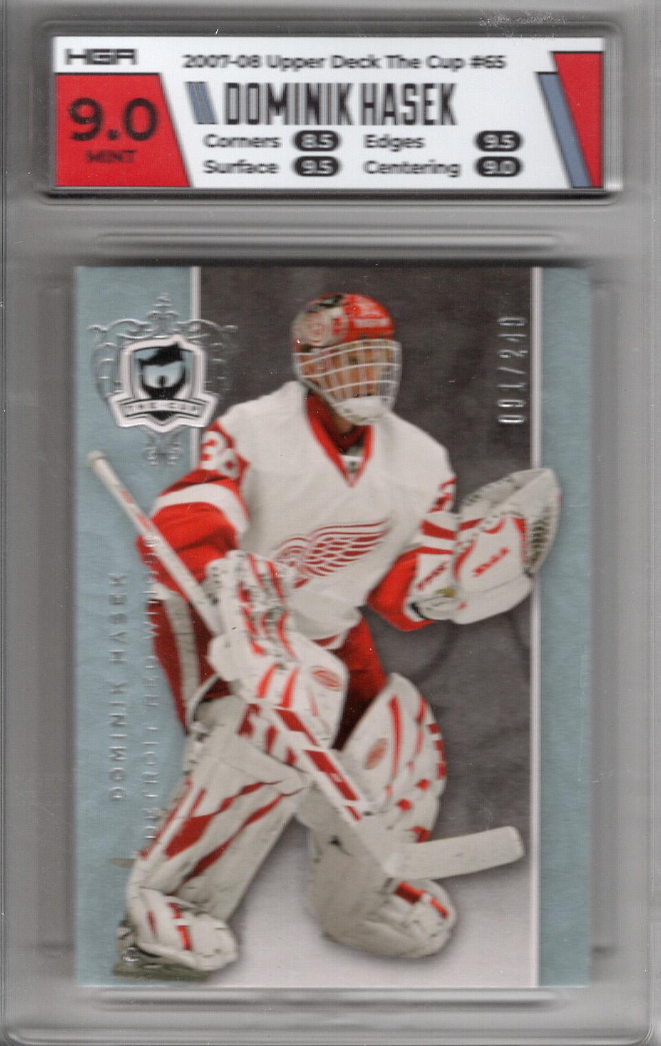 2007-08 The Cup Dominik Hasek HGA 9