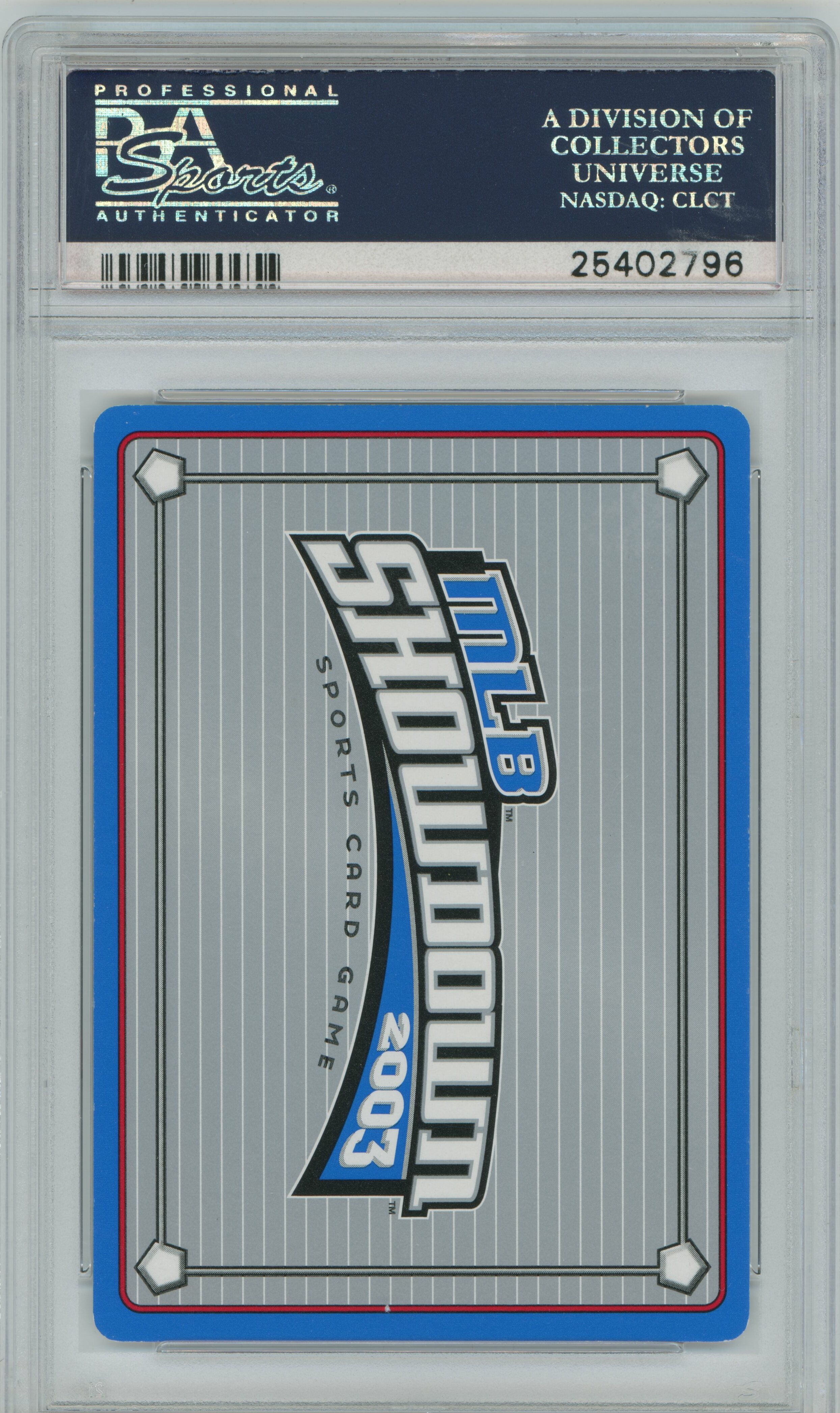 2003 MLB Showdown Trading Deadline Rookie Season Holo Derek Jeter PSA 8