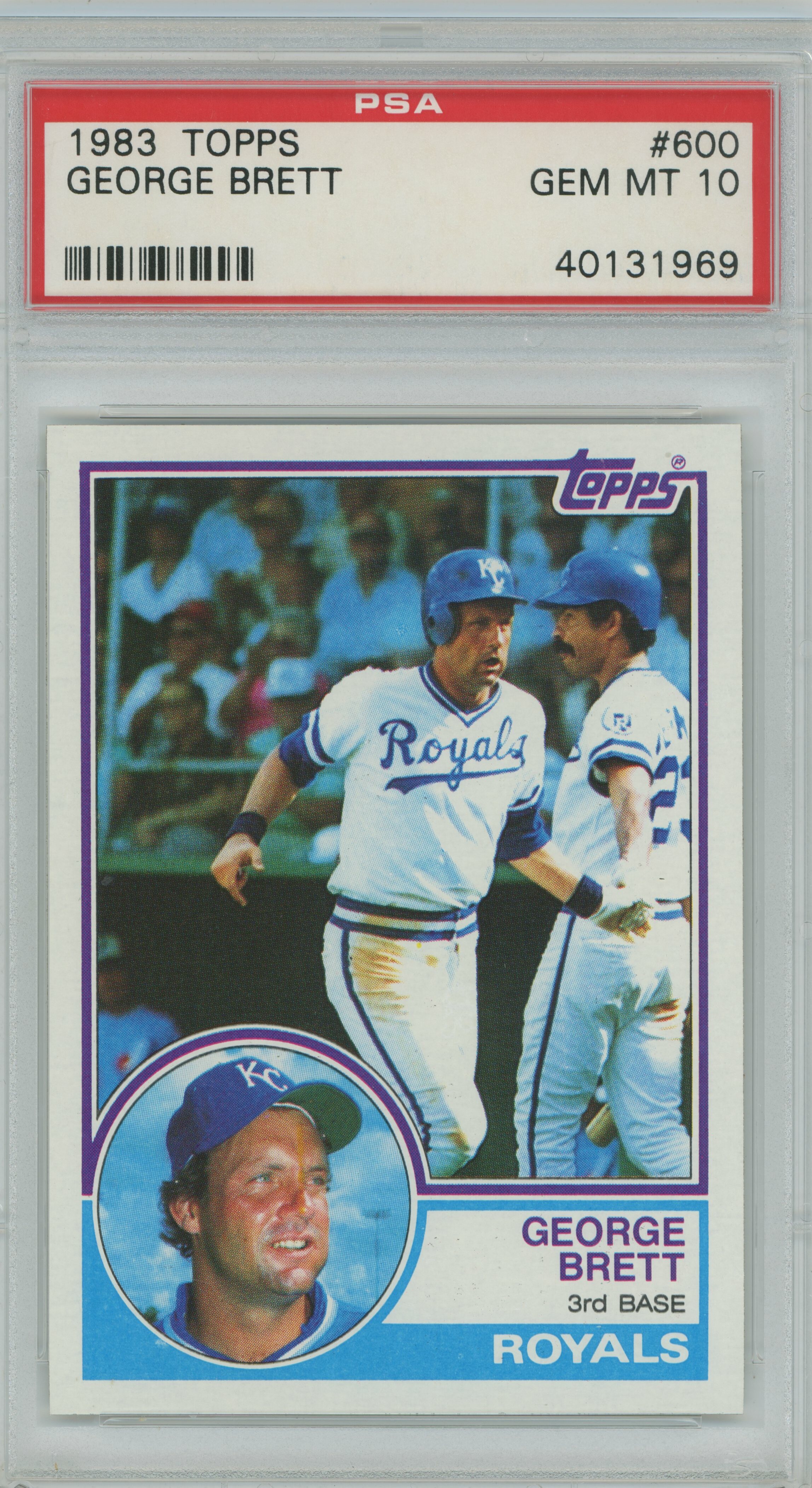 1983 Topps George Brett PSA 10