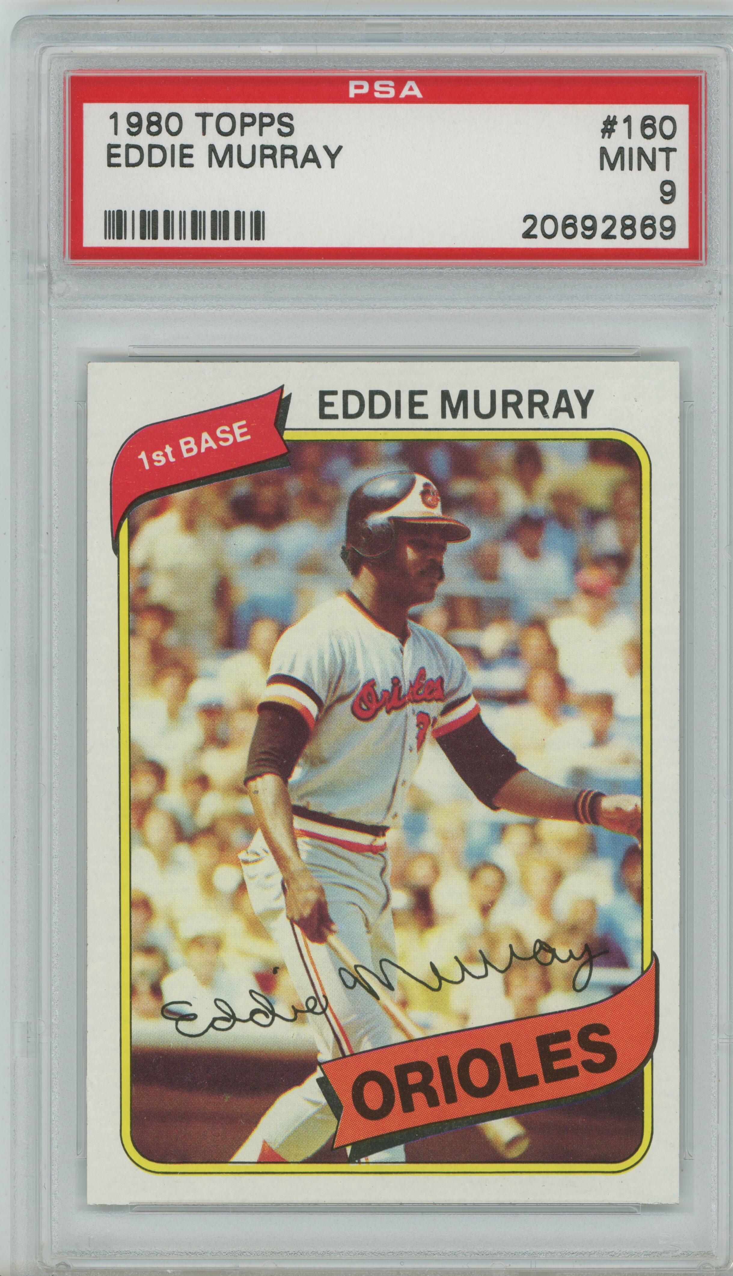 1980 Topps Eddie Murray PSA 9