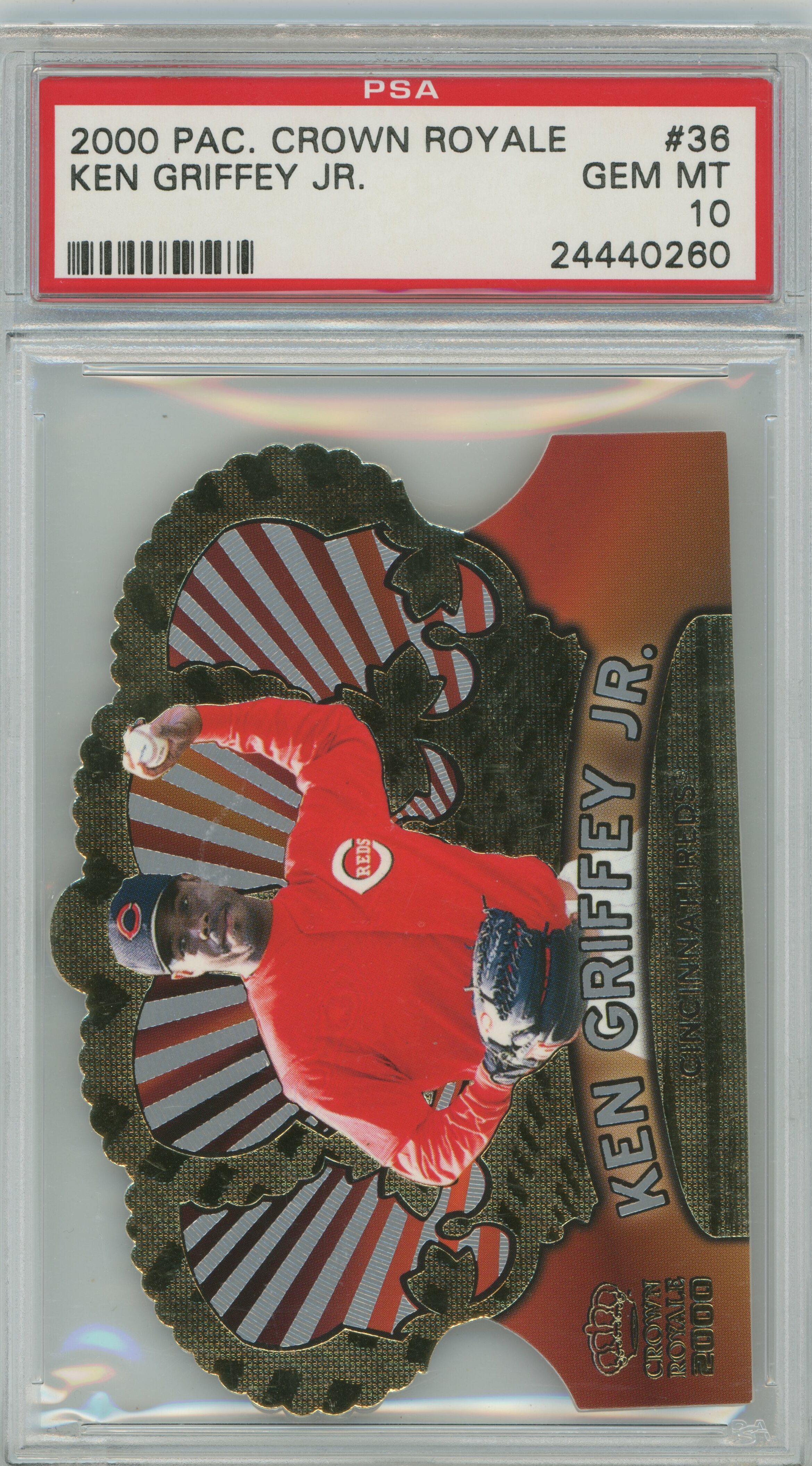 2000 Pacific Crown Royale Ken Griffey Jr. PSA 10