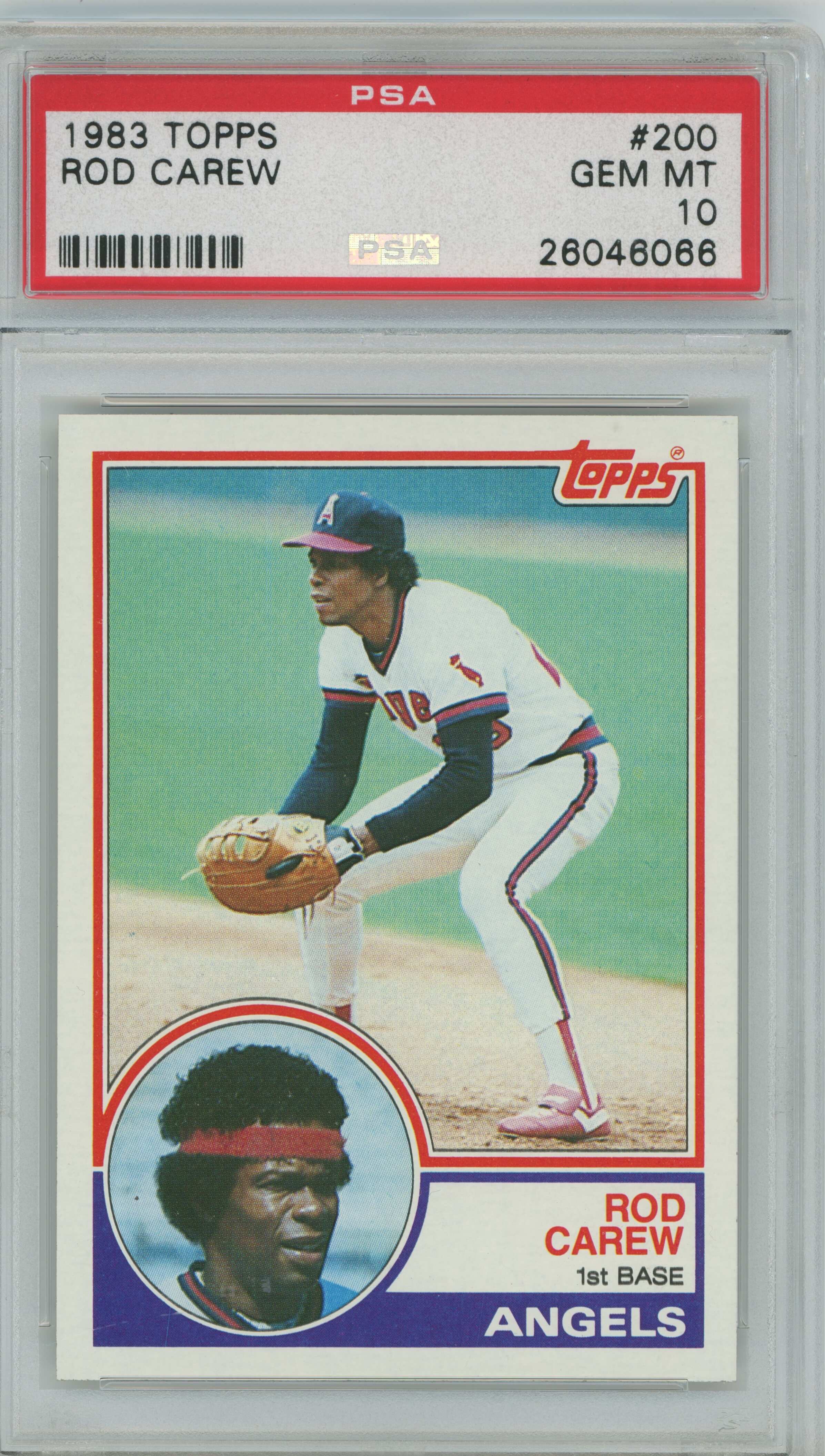 1983 Topps Rod Carew PSA 10