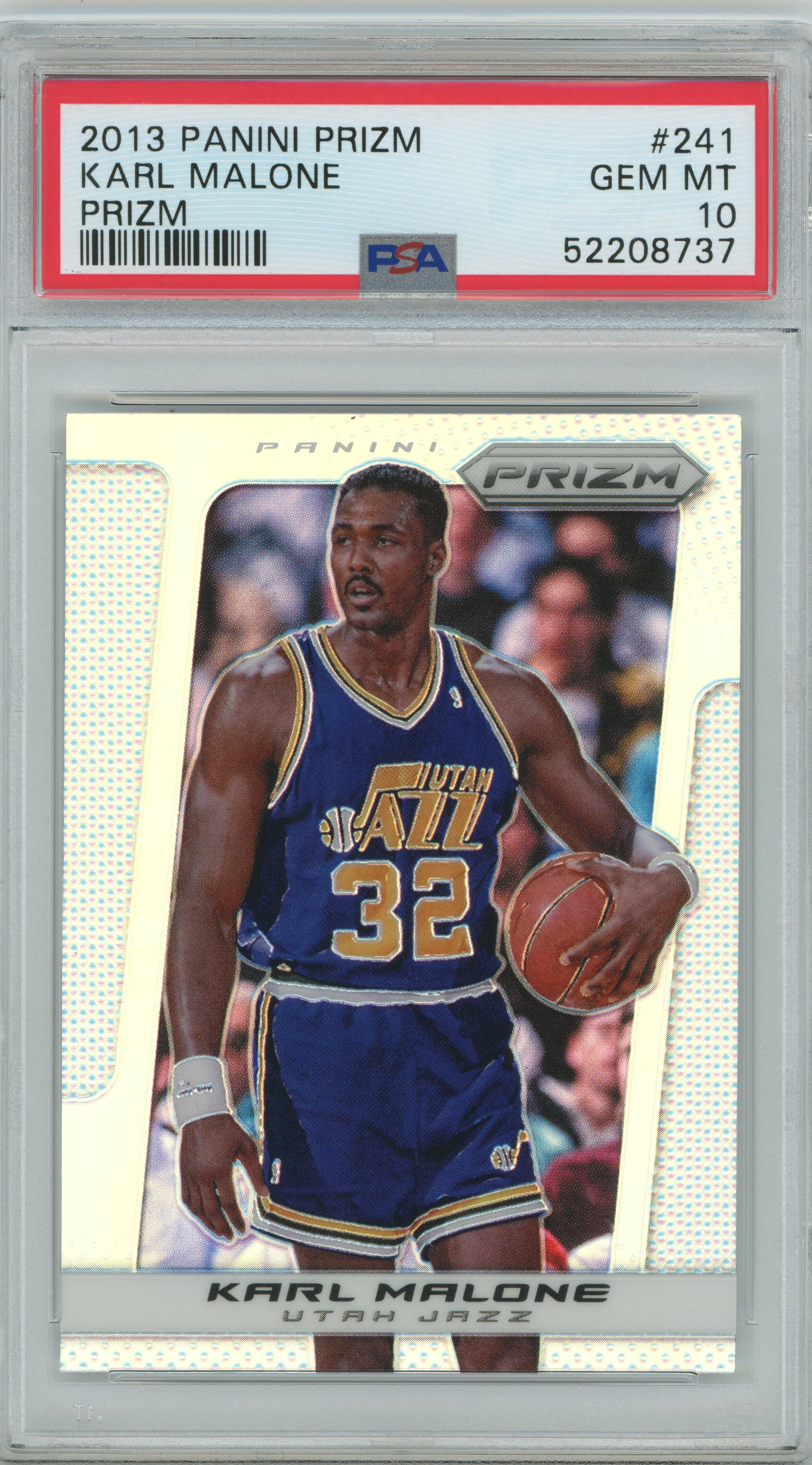 2013-14 Prizm Prizm Karl Malone PSA 10