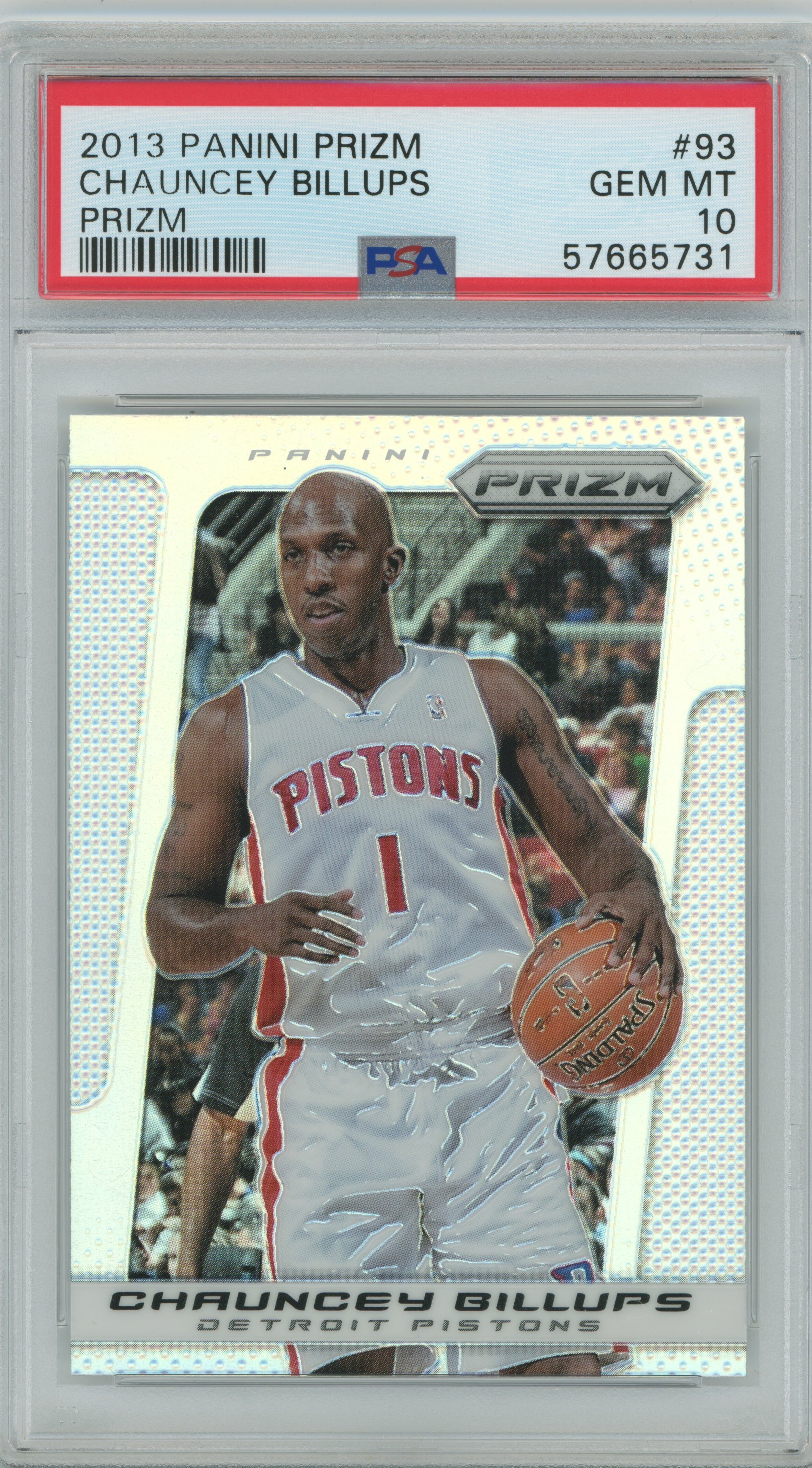 2013-14 Prizm Silver Prizm Chauncey Billups PSA 10