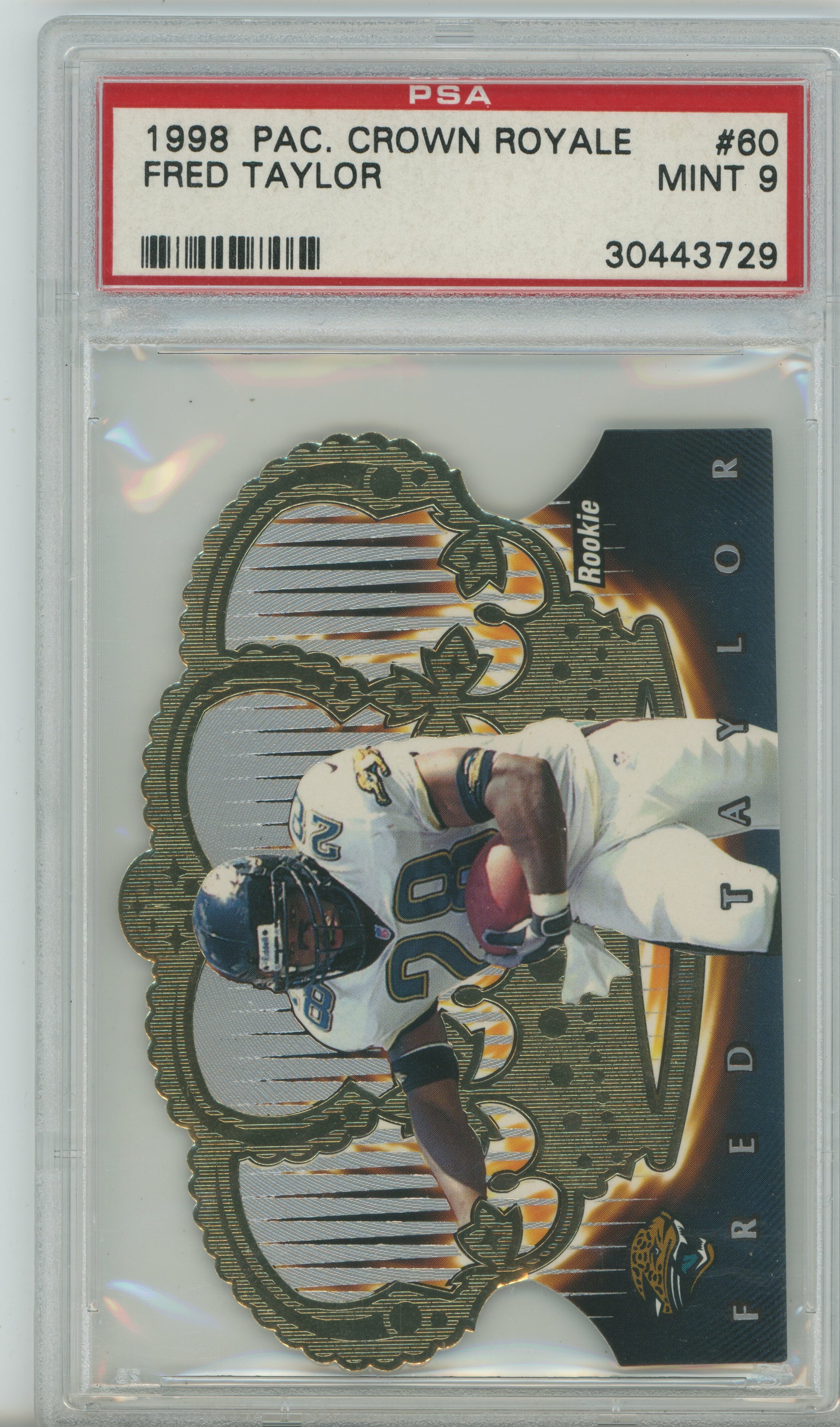 1998 Crown Royale RC Fred Taylor PSA 9