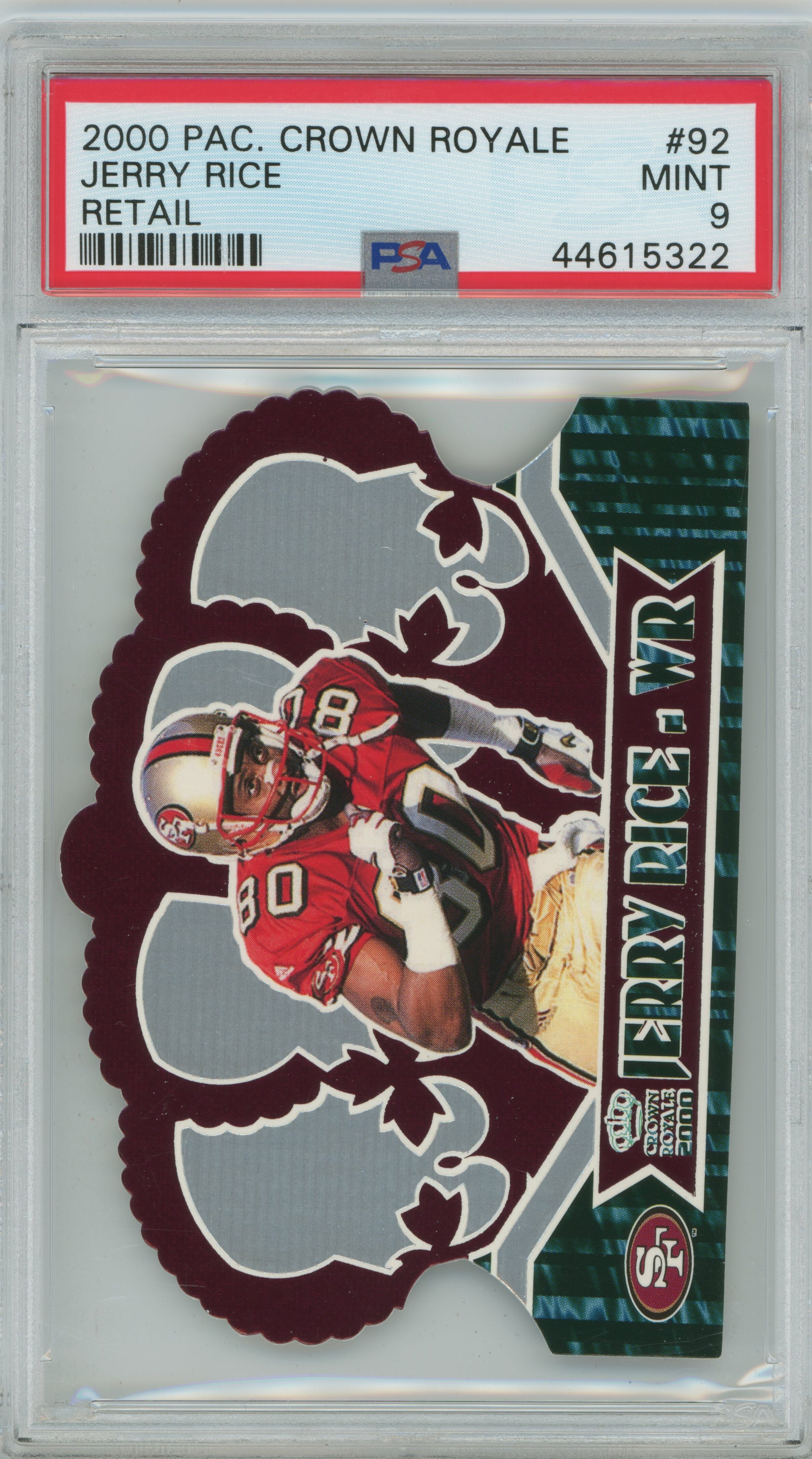 2000 Crown Royale Retail Jerry Rice PSA 9