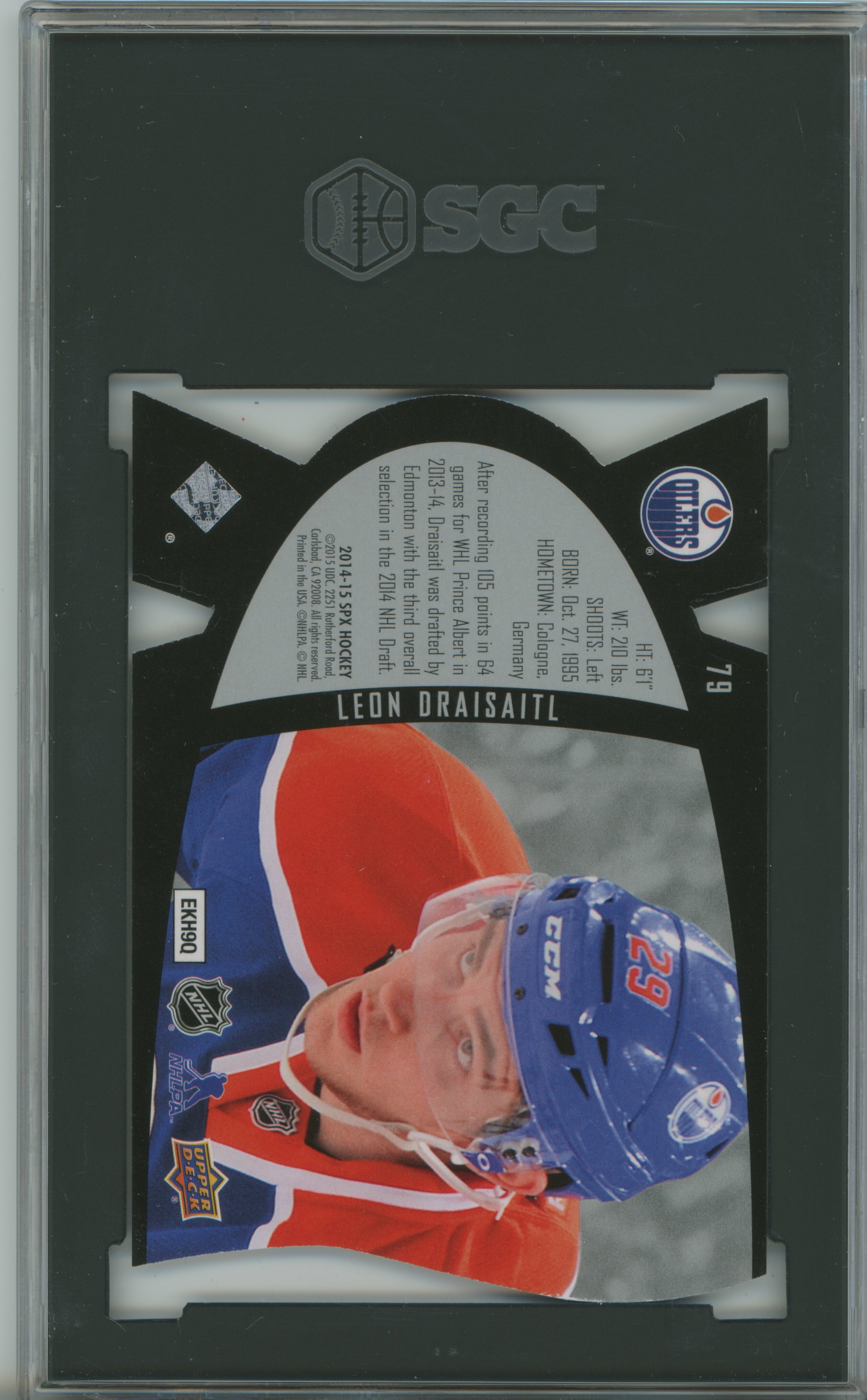 2014-15 SPx RC Leon Draisaitl SGC 9