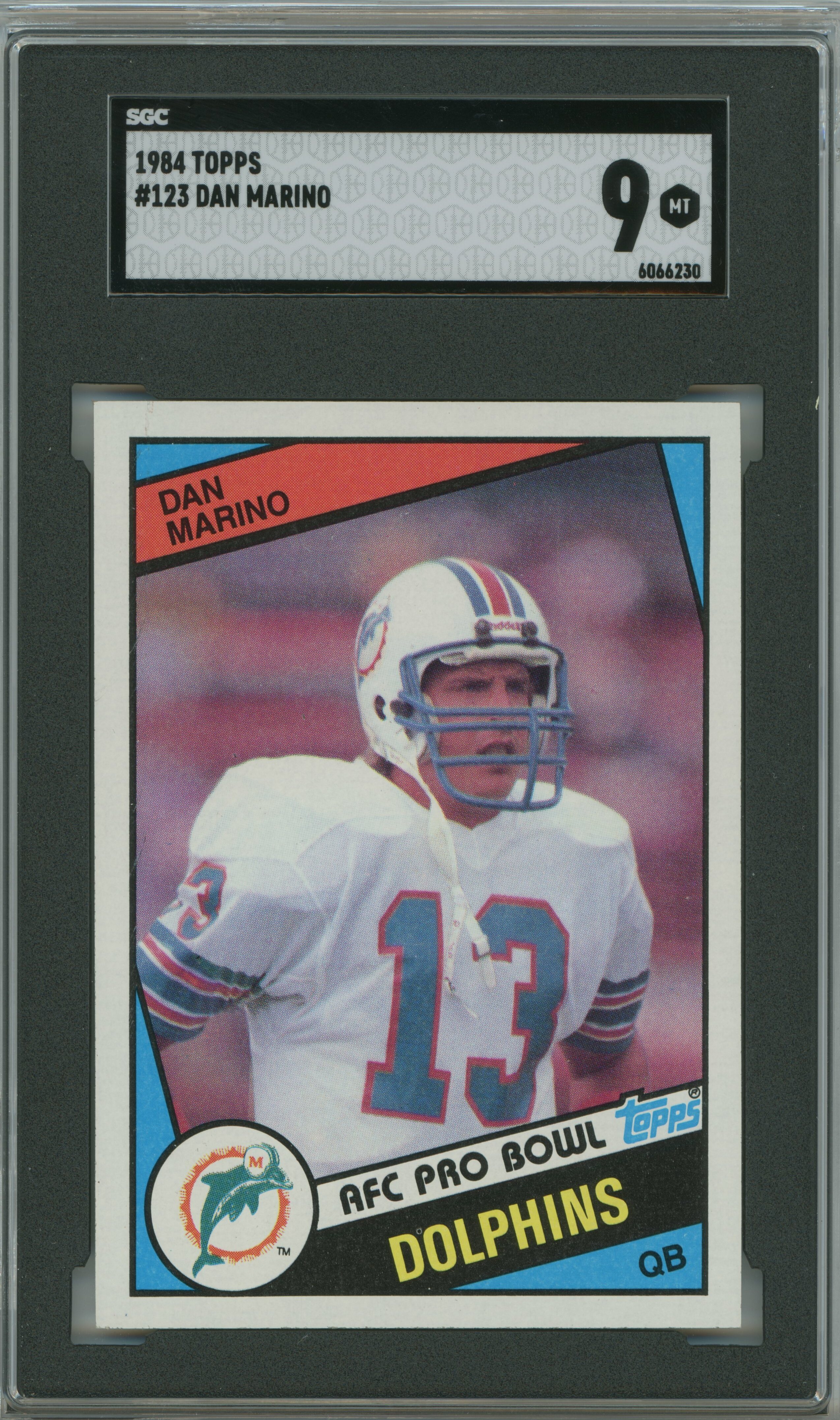 1984 Topps RC Dan Marino SGC 9