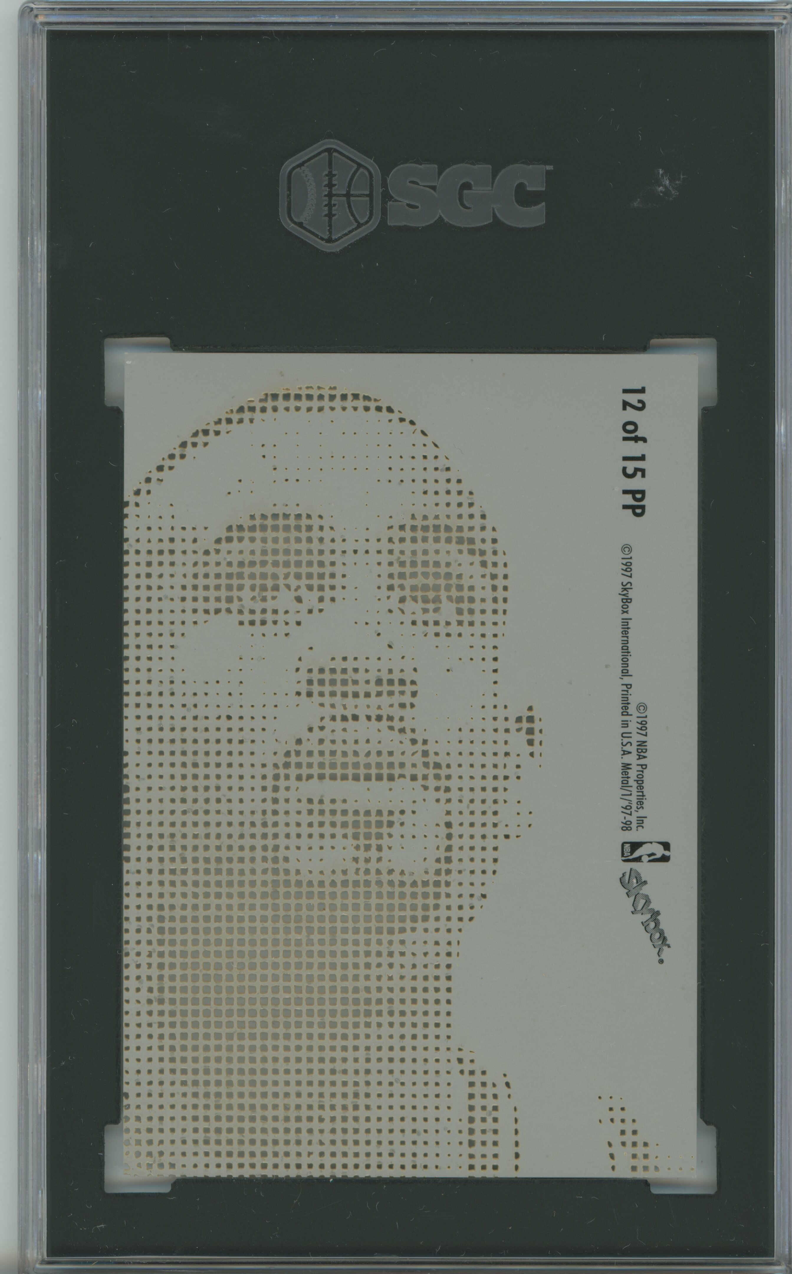 1997-98 Metal Universe Platinum Portraits Grant Hill SGC 8