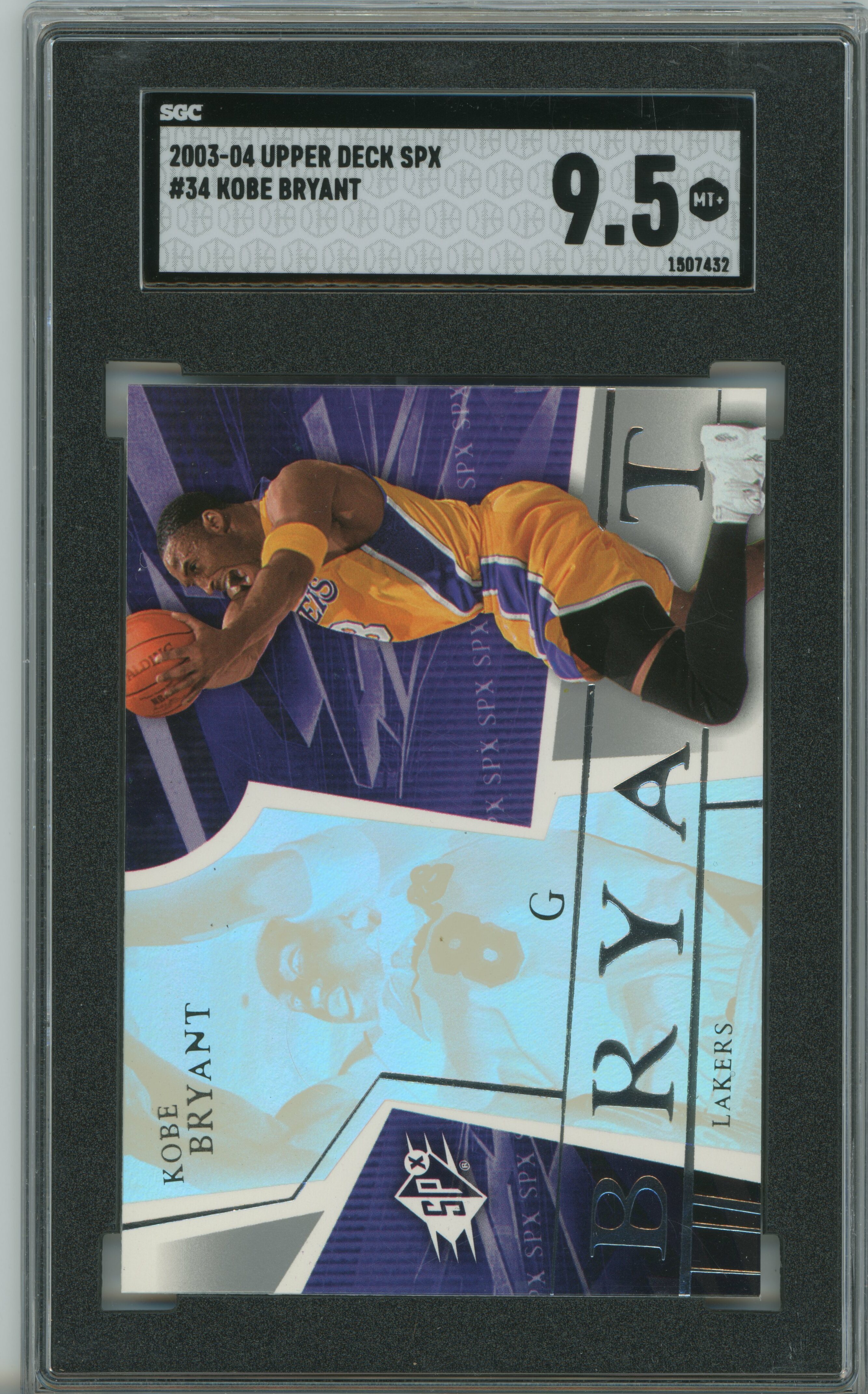 2003-04 SPx Kobe Bryant SGC 9.5