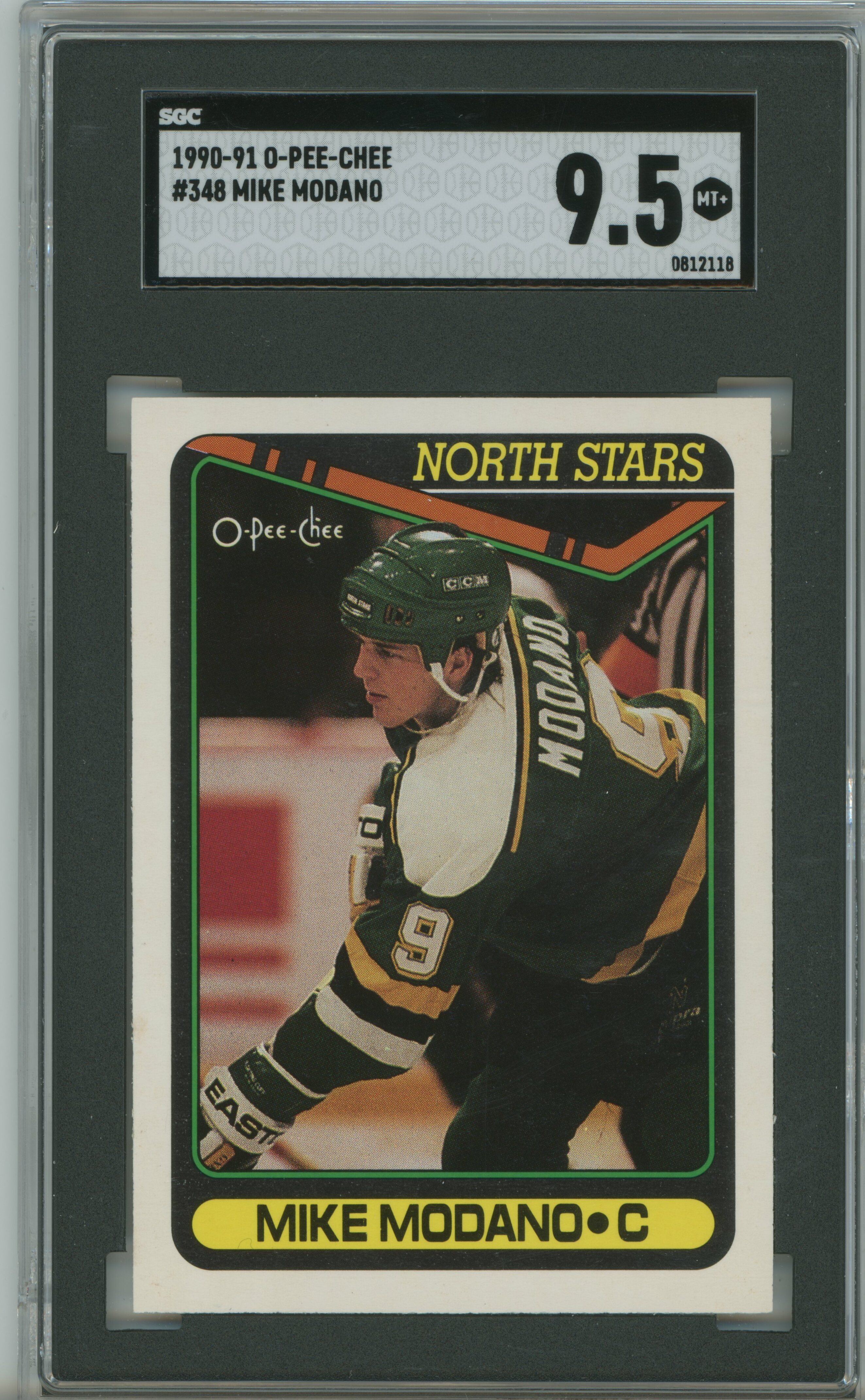 1990-91 O-Pee-Chee RC Mike Modano SGC 9.5